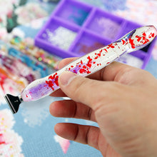 Load image into Gallery viewer, 14PCS Resin Diamond Painting Pen with Trays DIY Diamond Painting Tool (Purple)