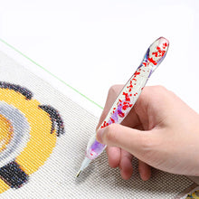 Load image into Gallery viewer, 14PCS Resin Diamond Painting Pen with Trays DIY Diamond Painting Tool (Purple)