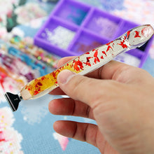 Load image into Gallery viewer, 14PCS Resin Diamond Painting Pen with Trays DIY Diamond Painting Tool (Orange)