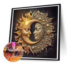 Load image into Gallery viewer, Diamond Painting - Full Round - sun and moon (30*30CM)