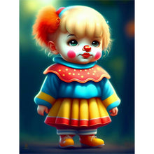 Load image into Gallery viewer, Diamond Painting - Full Round - Halloween clown makeup (30*40CM)