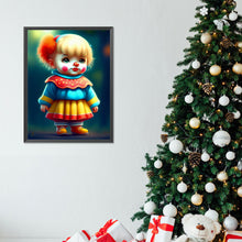 Load image into Gallery viewer, Diamond Painting - Full Round - Halloween clown makeup (30*40CM)
