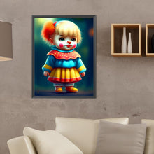 Load image into Gallery viewer, Diamond Painting - Full Round - Halloween clown makeup (30*40CM)