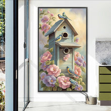 Load image into Gallery viewer, Diamond Painting - Full Round - bird house (40*70CM)