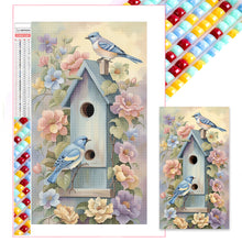 Load image into Gallery viewer, Diamond Painting - Full Round - bird house (40*70CM)