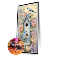 Load image into Gallery viewer, Diamond Painting - Full Round - bird house (40*70CM)
