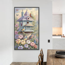 Load image into Gallery viewer, Diamond Painting - Full Round - bird house (40*70CM)