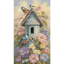 Load image into Gallery viewer, Diamond Painting - Full Round - bird house (40*70CM)