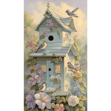 Load image into Gallery viewer, Diamond Painting - Full Round - bird house (40*70CM)