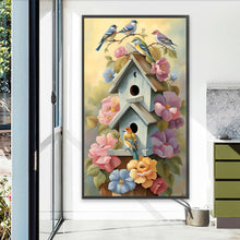 Load image into Gallery viewer, Diamond Painting - Full Round - bird house (40*70CM)