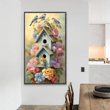 Load image into Gallery viewer, Diamond Painting - Full Round - bird house (40*70CM)