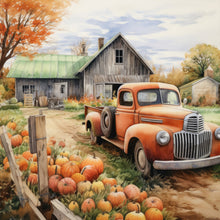 Load image into Gallery viewer, Diamond Painting - Full Round - farm vintage car (30*30CM)