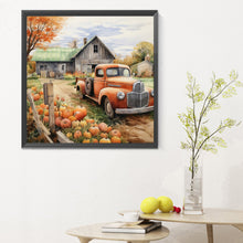 Load image into Gallery viewer, Diamond Painting - Full Round - farm vintage car (30*30CM)