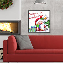 Load image into Gallery viewer, Diamond Painting - Full Round - Santa Claus and Snowman (30*30CM)