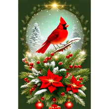 Load image into Gallery viewer, Diamond Painting - Full Round - cardinal on branch (40*60CM)