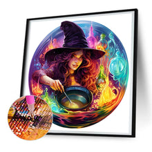 Load image into Gallery viewer, Diamond Painting - Full Round - Pharmaceutical Witch (30*30CM)