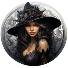 Load image into Gallery viewer, Diamond Painting - Full Round - Gorgeous witch (30*30CM)