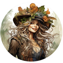 Load image into Gallery viewer, Diamond Painting - Full Round - Leaves¡¤Witch (30*30CM)