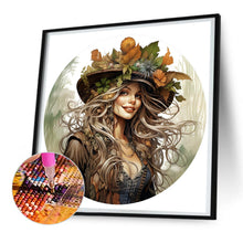 Load image into Gallery viewer, Diamond Painting - Full Round - Leaves¡¤Witch (30*30CM)