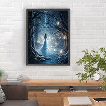 Load image into Gallery viewer, Diamond Painting - Full Round - winter snow angel (30*40CM)