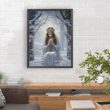 Load image into Gallery viewer, Diamond Painting - Full Round - winter snow angel (30*40CM)
