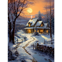 Load image into Gallery viewer, Diamond Painting - Full Round - winter village (30*40CM)