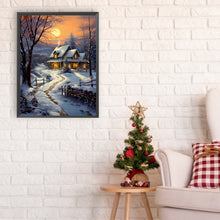 Load image into Gallery viewer, Diamond Painting - Full Round - winter village (30*40CM)