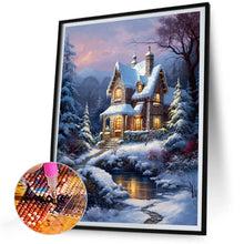Load image into Gallery viewer, Diamond Painting - Full Round - winter village (30*40CM)