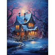 Load image into Gallery viewer, Diamond Painting - Full Round - winter village (30*40CM)
