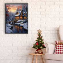 Load image into Gallery viewer, Diamond Painting - Full Round - winter village (30*40CM)