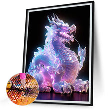 Load image into Gallery viewer, Diamond Painting - Full Round - Luminous Dragon (30*40CM)