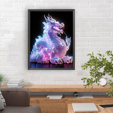 Load image into Gallery viewer, Diamond Painting - Full Round - Luminous Dragon (30*40CM)