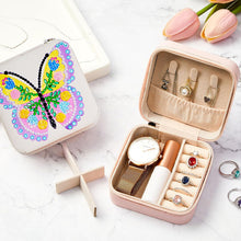 Load image into Gallery viewer, Butterfly PU Leather Special Shaped Diamond Painting Jewelry Organizer for Adult