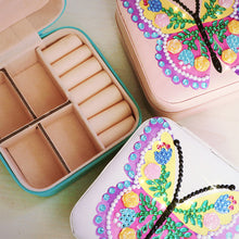 Load image into Gallery viewer, Butterfly PU Leather Special Shaped Diamond Painting Jewelry Organizer for Adult