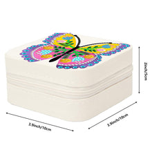 Load image into Gallery viewer, Butterfly PU Leather Special Shaped Diamond Painting Jewelry Organizer for Adult