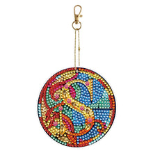 Load image into Gallery viewer, A-Z 26 Letters Double Sided Special Shape Diamond Painting Keychain Pendant (S)