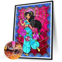 Load image into Gallery viewer, Diamond Painting - Full Round - princess jasmine (30*40CM)