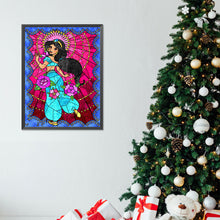 Load image into Gallery viewer, Diamond Painting - Full Round - princess jasmine (30*40CM)