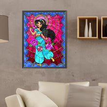 Load image into Gallery viewer, Diamond Painting - Full Round - princess jasmine (30*40CM)