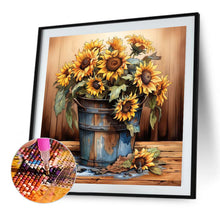 Load image into Gallery viewer, Diamond Painting - Full Square - sunflower (40*40CM)