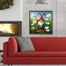 Load image into Gallery viewer, Diamond Painting - Full Round - christmas gnome (30*30CM)