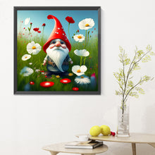Load image into Gallery viewer, Diamond Painting - Full Round - christmas gnome (30*30CM)