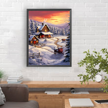 Load image into Gallery viewer, Diamond Painting - Full Round - winter exterior (30*40CM)