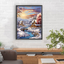 Load image into Gallery viewer, Diamond Painting - Full Round - winter exterior (30*40CM)
