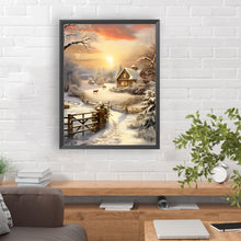Load image into Gallery viewer, Diamond Painting - Full Round - winter exterior (30*40CM)