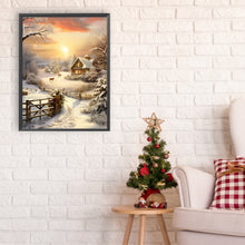 Load image into Gallery viewer, Diamond Painting - Full Round - winter exterior (30*40CM)