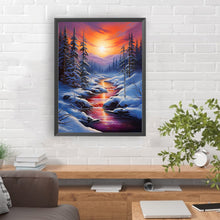 Load image into Gallery viewer, Diamond Painting - Full Round - winter exterior (30*40CM)