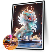 Load image into Gallery viewer, Diamond Painting - Full Round - Luminous Dragon (30*40CM)