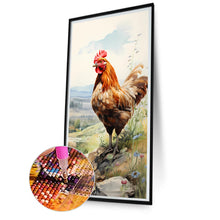 Load image into Gallery viewer, Diamond Painting - Full Round - Pastoral animal rooster (40*80CM)
