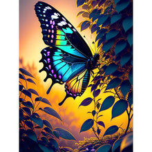 Load image into Gallery viewer, Diamond Painting - Full Round - sunset butterfly (30*40CM)